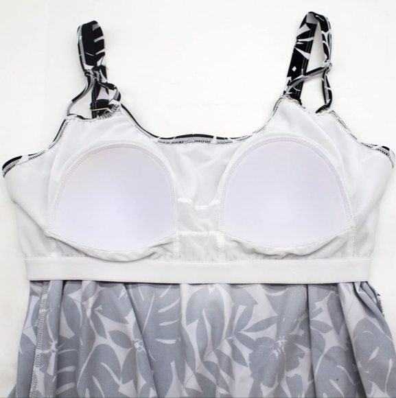 FULLFITALL PLUS SIZE Print Tankini Swim Top ONLY - Picture 4 of 8